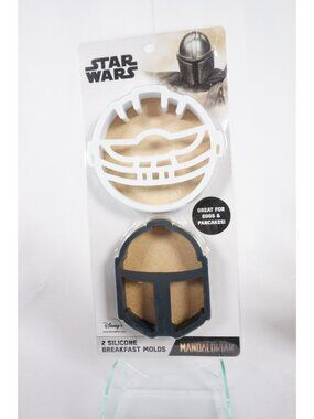 Star Wars The Mandalorian Silicone Breakfast Molds 2-Pack